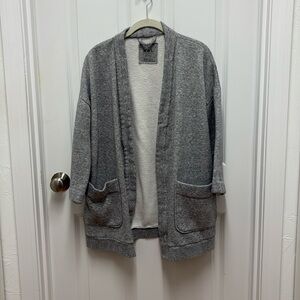 MWL by‎ Madewell Women's Grey Terry Cardigan - XXS
